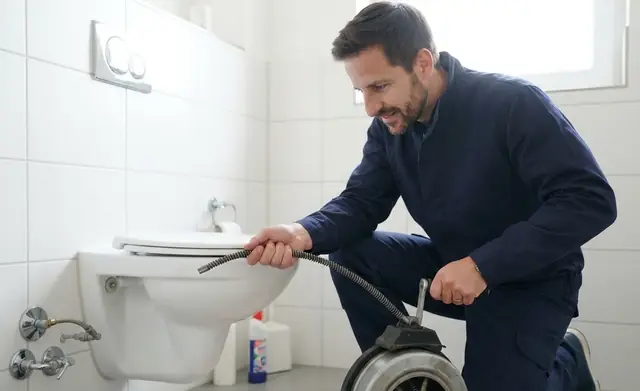 Toilette verstopft